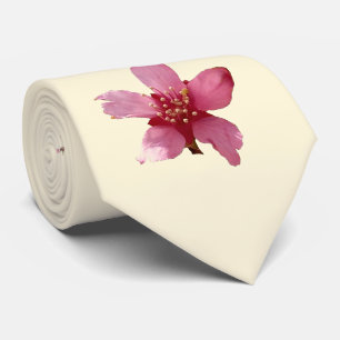 Single Blossom Cherry Blossom Tie