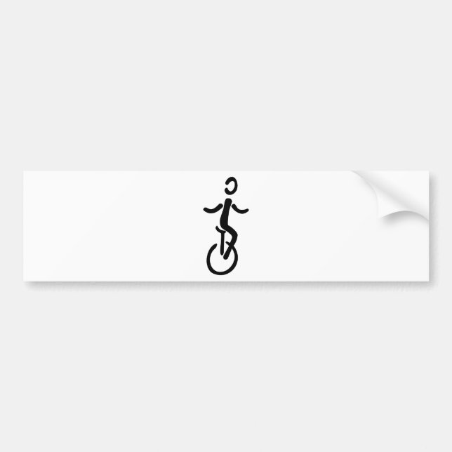 single bumper sticker (Front)