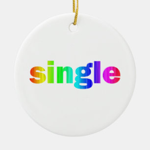 Single Ceramic Tree Decoration
