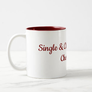 Single childfree movement choice 4B feminist Two-Tone Coffee Mug