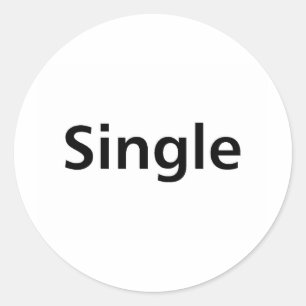Single Classic Round Sticker