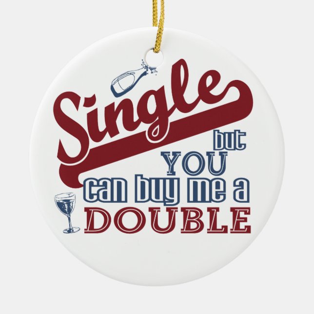 SINGLE custom ornament (Front)