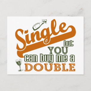 SINGLE custom postcard