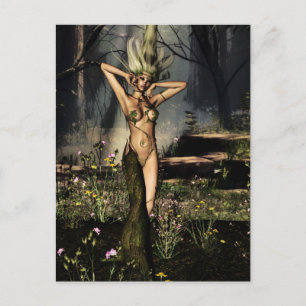 Single Dryad Postcard