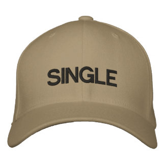 SINGLE EMBROIDERED HAT