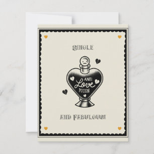 Single & Fabulous Anti-Love Card