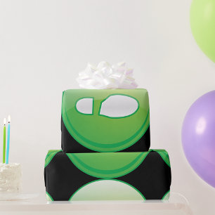 Single Footprint Wrapping Paper