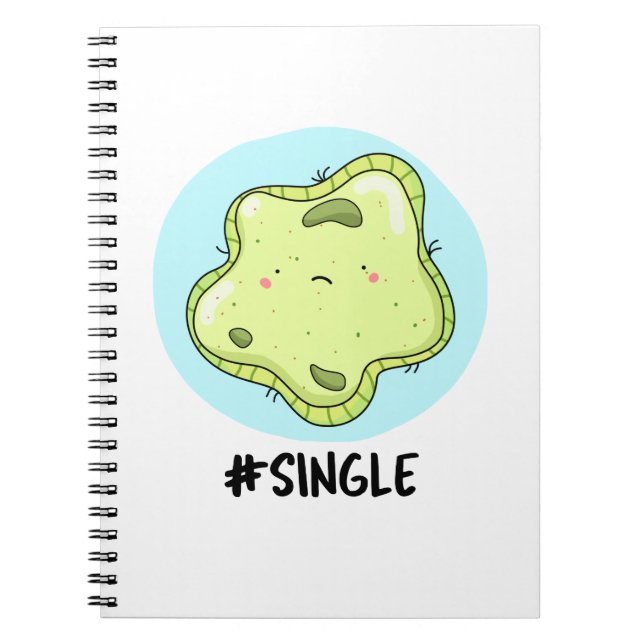 #Single Funny Solo Cell Biology Pun Notebook (Front)