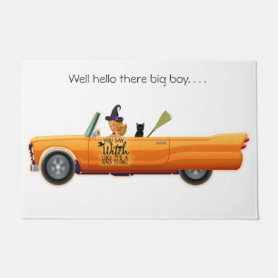 Single Girl's Door mat