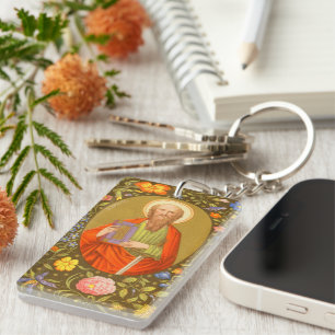 Single Image St. Paul the Apostle (PM 06) Key Ring