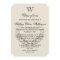 Single Letter Monogram Classic College Graduation