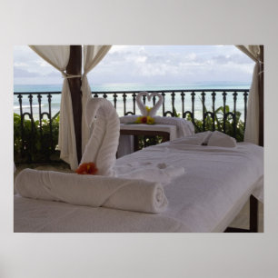 Single Massage Table Poster