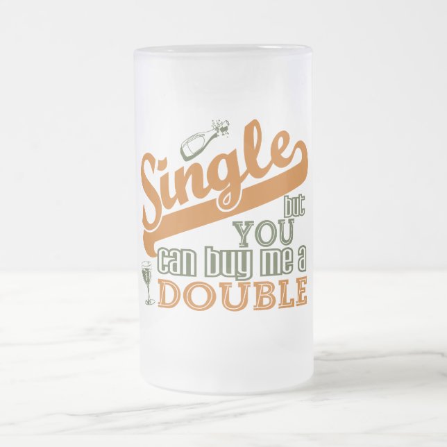 SINGLE mug - choose style & colour (Center)