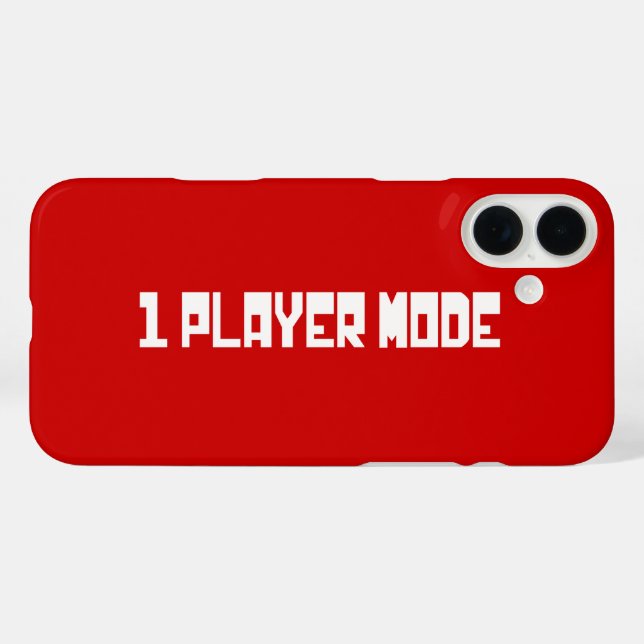 Single / One Player Mode Case-Mate iPhone Case (Back (Horizontal))