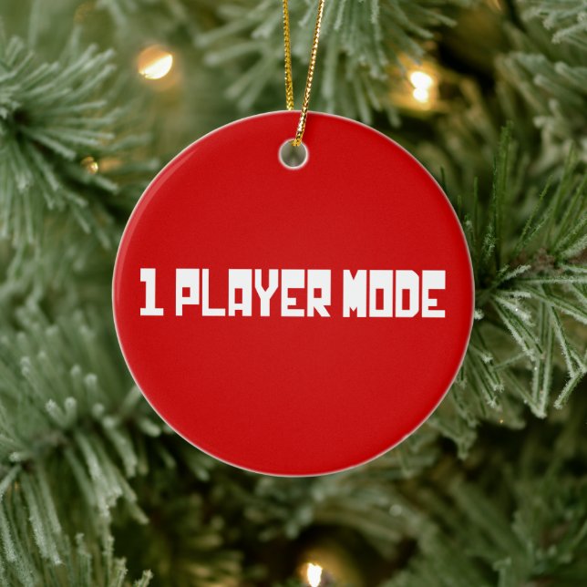 Single / One Player Mode Ceramic Tree Decoration (Tree)