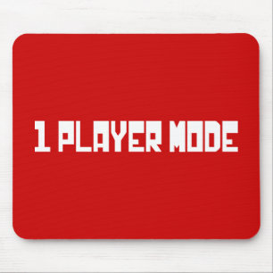 Single / One Player Mode Mouse Mat