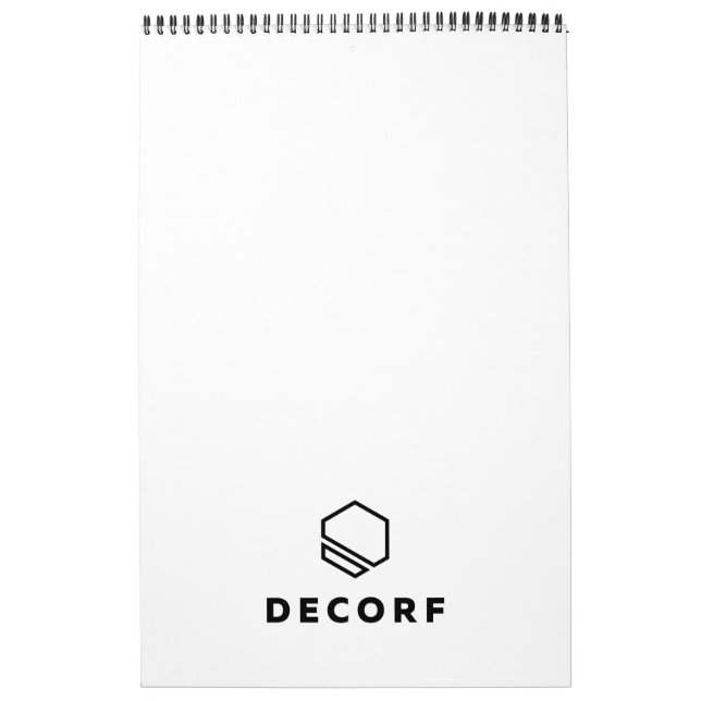 Single Page Medium Calendar, Red Calendar (Cover)