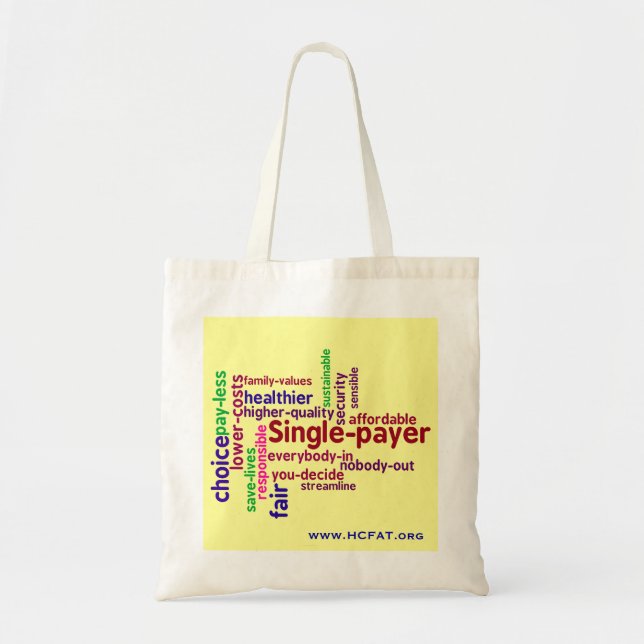Single-payer Tote Bag (Front)