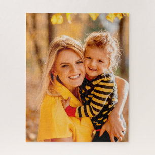 Single Photo Full Image Portrait Keepsake Jigsaw Puzzle