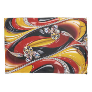 Single Pillowcase with Belgian Colors