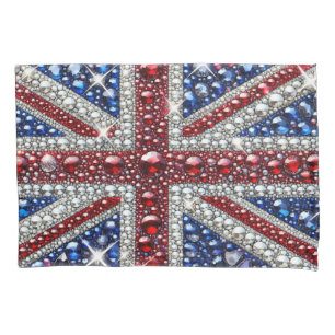 Single Pillowcase with British Colours