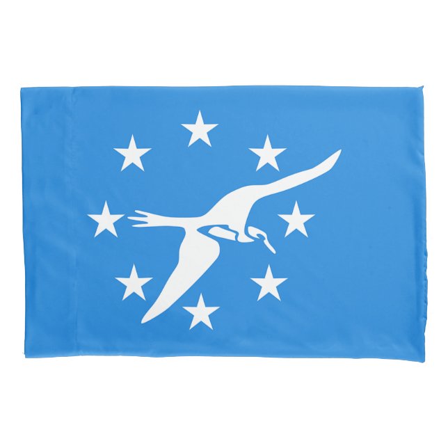 Single Pillowcase with flag of Corpus Christi (Front)