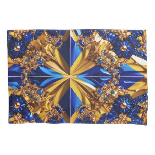 Single Pillowcase with Sweden Colours