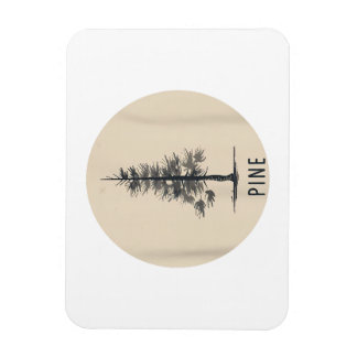 Single Pine Tree Outfit Magnet