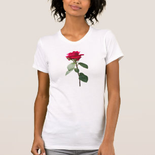 Single red rose T-Shirt