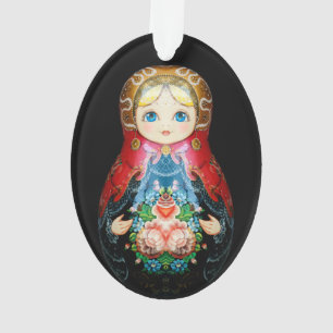 Single Russian doll Ornament