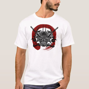 Single Samurai Enso Blood Circle T-Shirt