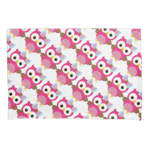 Single Standard Size Pillowcase/Owl Pillowcase
