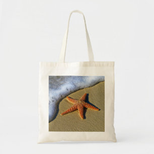 Single Starfish on Beach Tote Bag