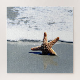 Single Starfish Washed Ashore Jigsaw Puzzle