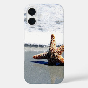 Single Starfish Washed Ashore Jigsaw Puzzle iPhone 16 Case