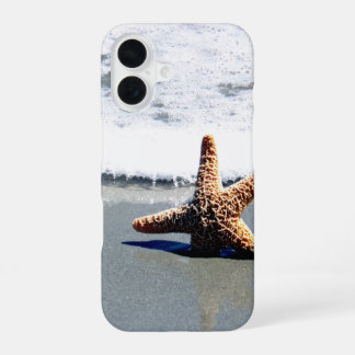 Single Starfish Washed Ashore Jigsaw Puzzle iPhone 16 Case
