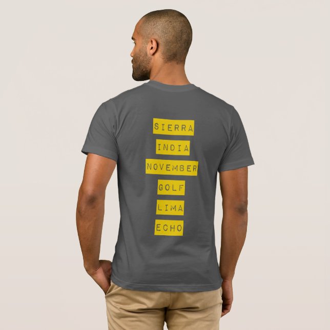 Single T-Shirt (Back Full)