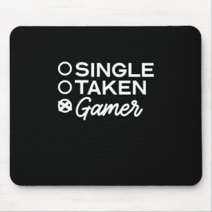 Single Taken Gamer Mouse Mat