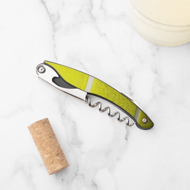 Single Tennis Ball Sports Corkscrew (Front)