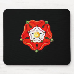 Single Tudor Rose Mouse Mat