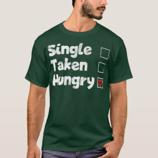 Single Valentines Day Chef Vintage Baking Cooking  T-Shirt