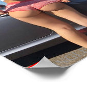 Single Z Hot Views And Exotic Cars Poster (Corner)