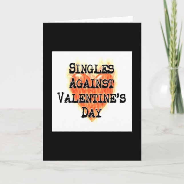 Singles Against Valentine's Day Cards (Front)