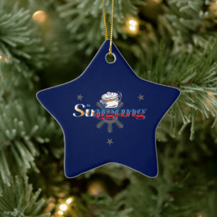 Sinigang Philippines Filipino Food Ceramic Tree Decoration