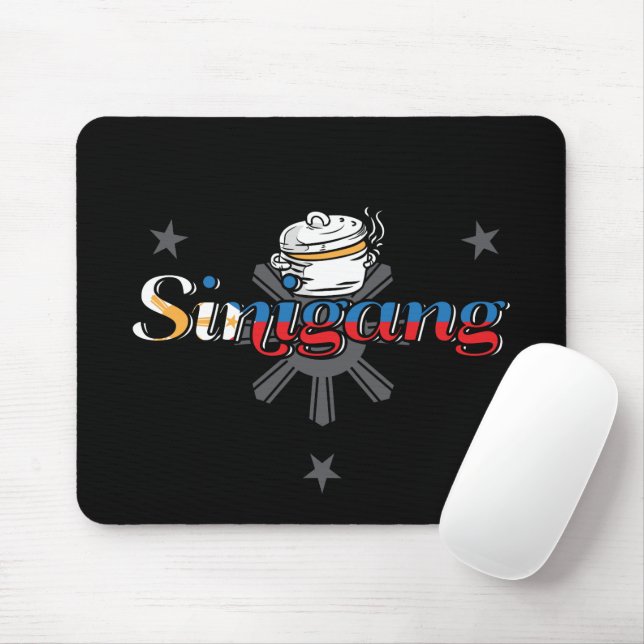 Sinigang Philippines Filipino Food Mouse Mat (With Mouse)