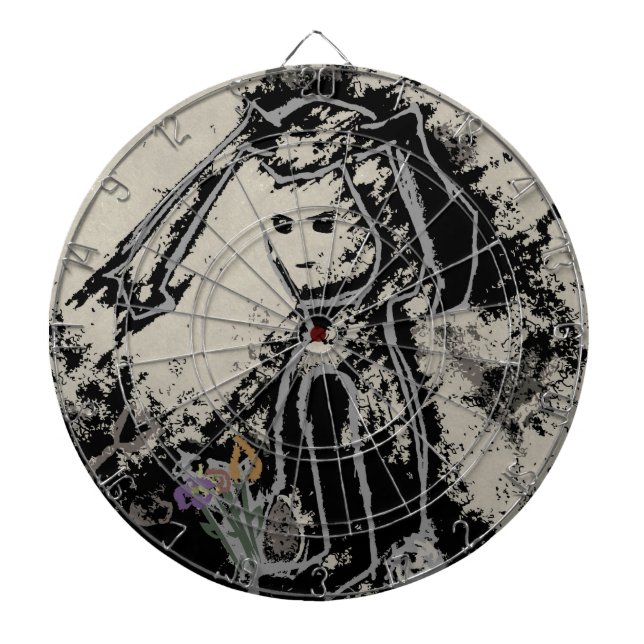 sinister bunny dartboard (Front)