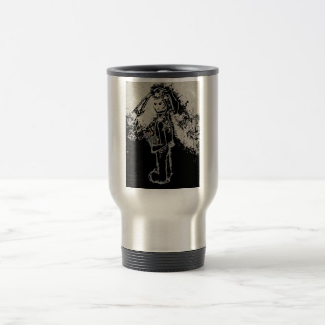 sinister bunny travel mug (Center)