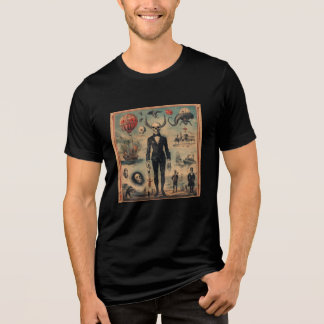 Sinister Circus Sideshow – Freaky Carnival Freaks  Tri-Blend Shirt