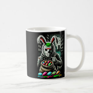 Sinister Easter Bunny Horrorinsred Creepy Egg Hu Coffee Mug
