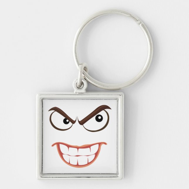 SINISTER FACE KEY RING (Front)